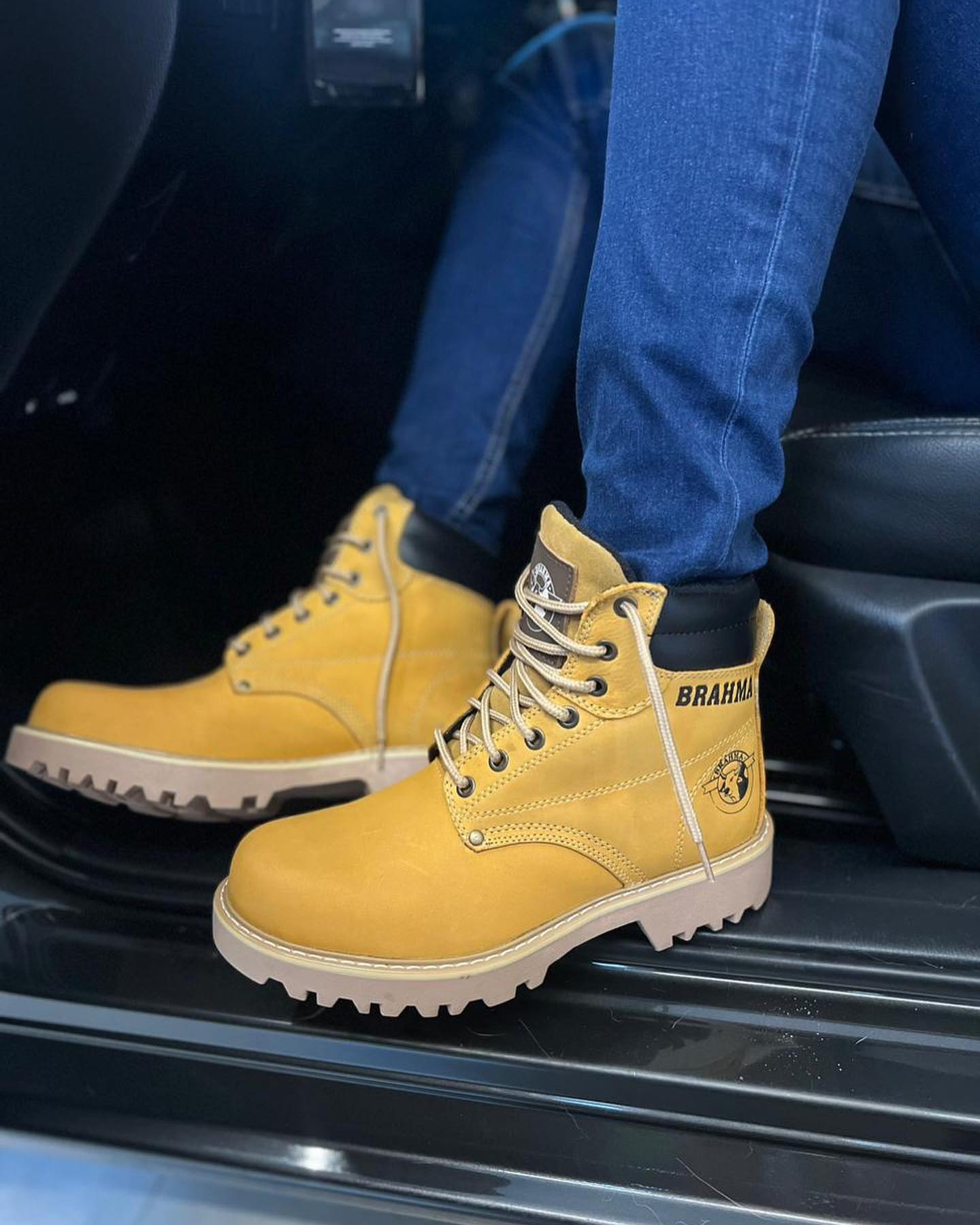👢 BOTA BRAHMA CLÁSICA DE CUERO ORIGINAL