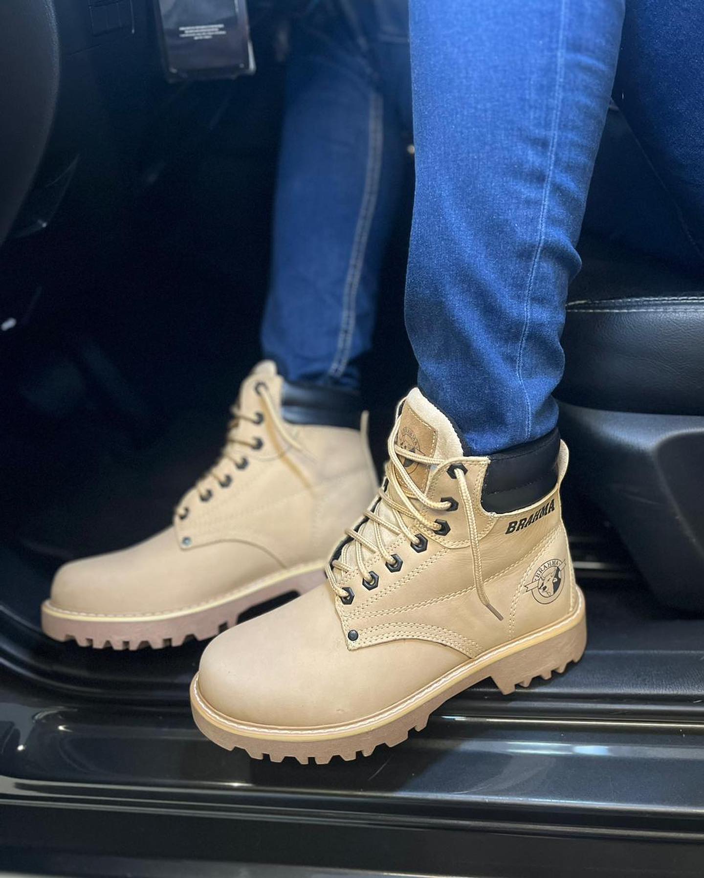 👢 BOTA BRAHMA CLÁSICA DE CUERO ORIGINAL