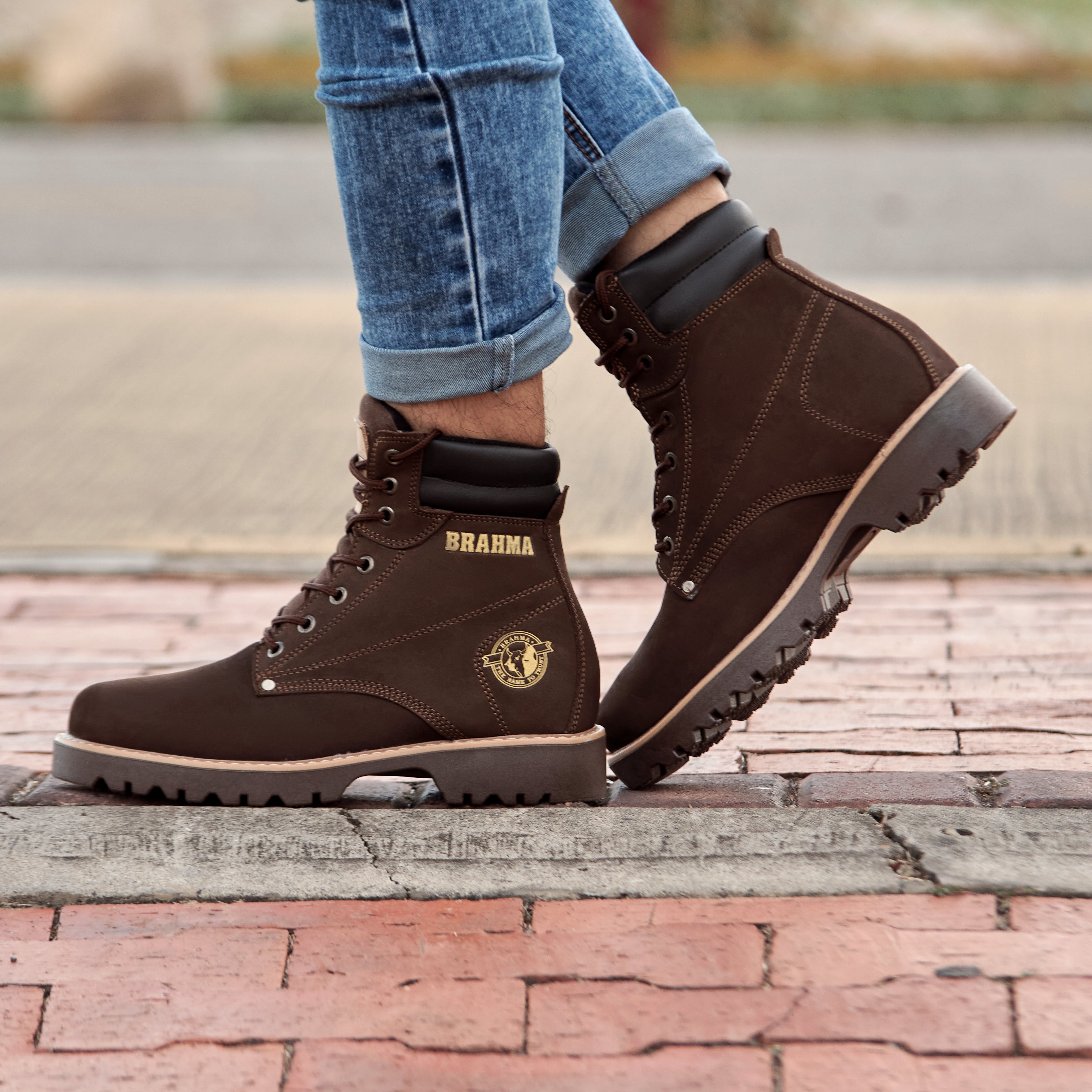👢 BOTA BRAHMA CLÁSICA DE CUERO ORIGINAL