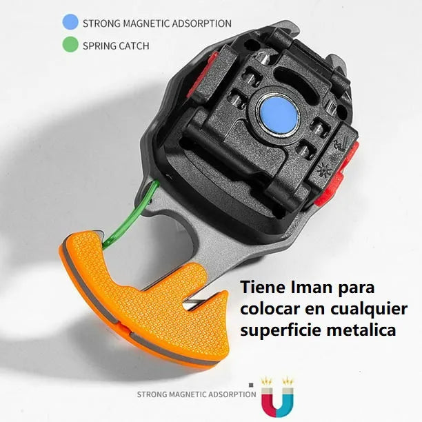 Linterna Multiusos Camping Encendedor Llavero 7 Modos Luz
